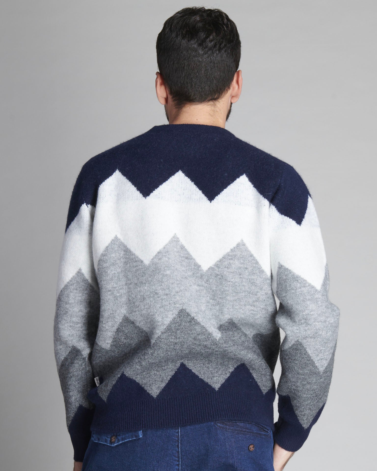 PULLOVER JACQUARD GEOMETRICO