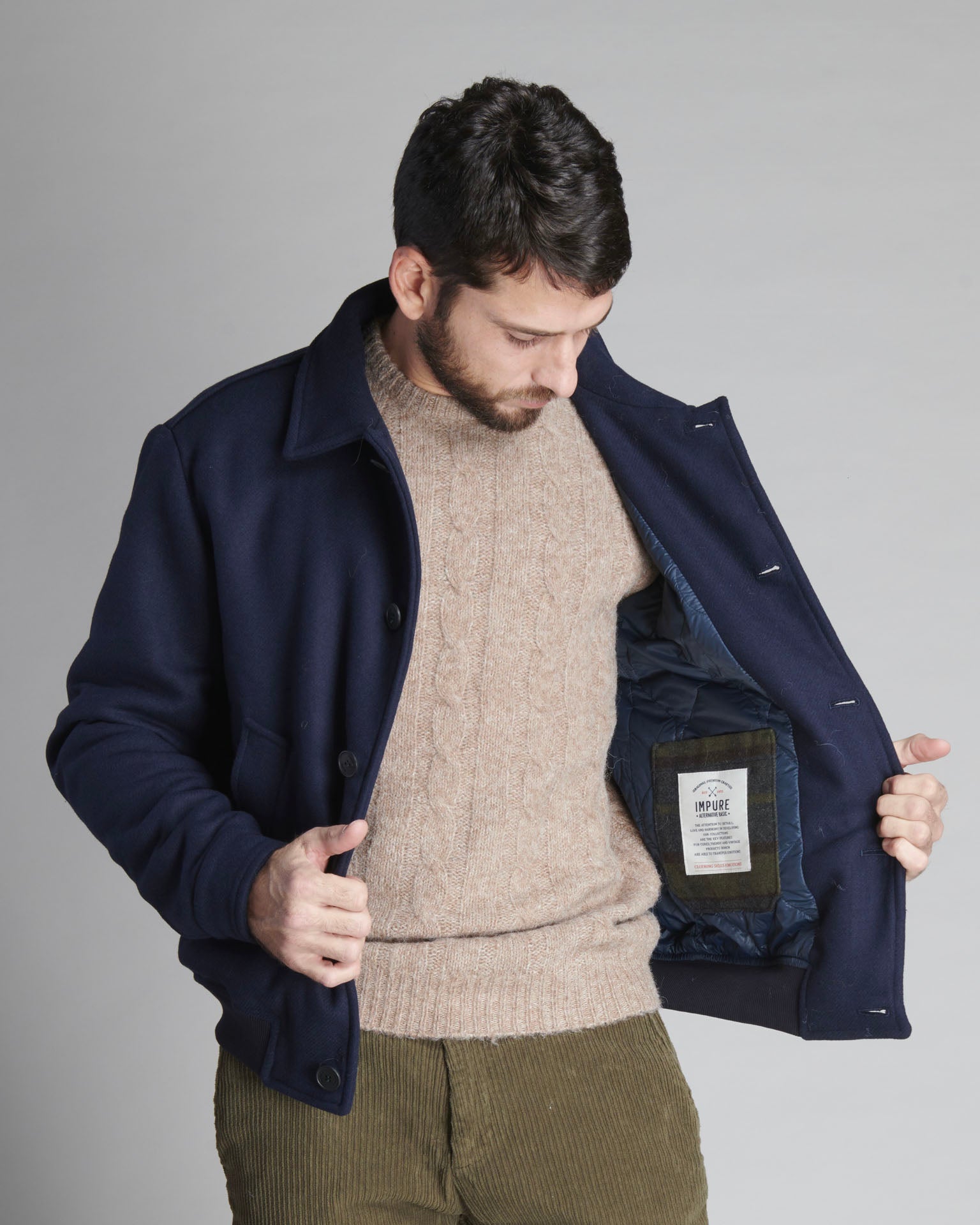 BOMBER MISTO LANA
