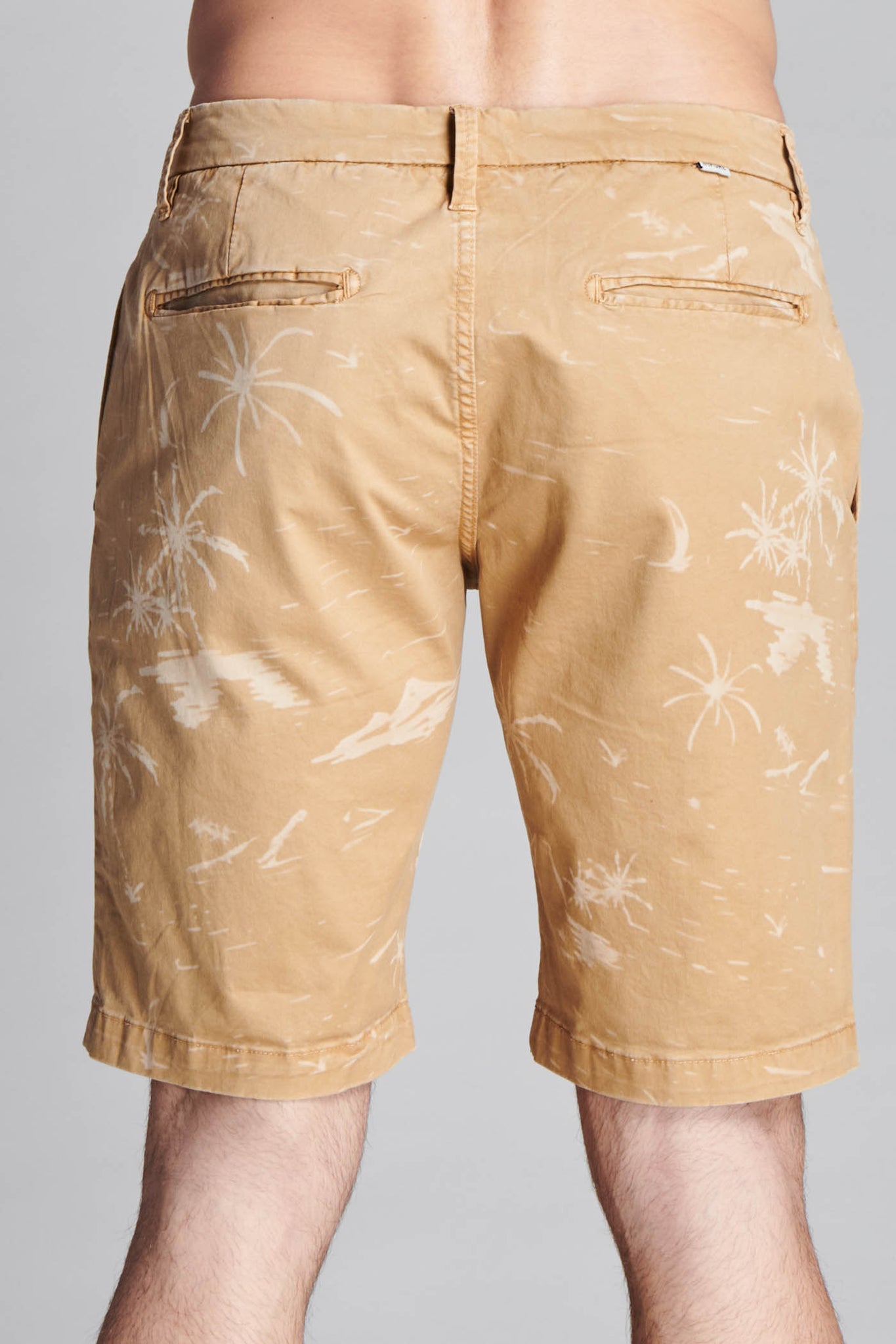 BERMUDA TWIIL STRETCH STAMPA LASER