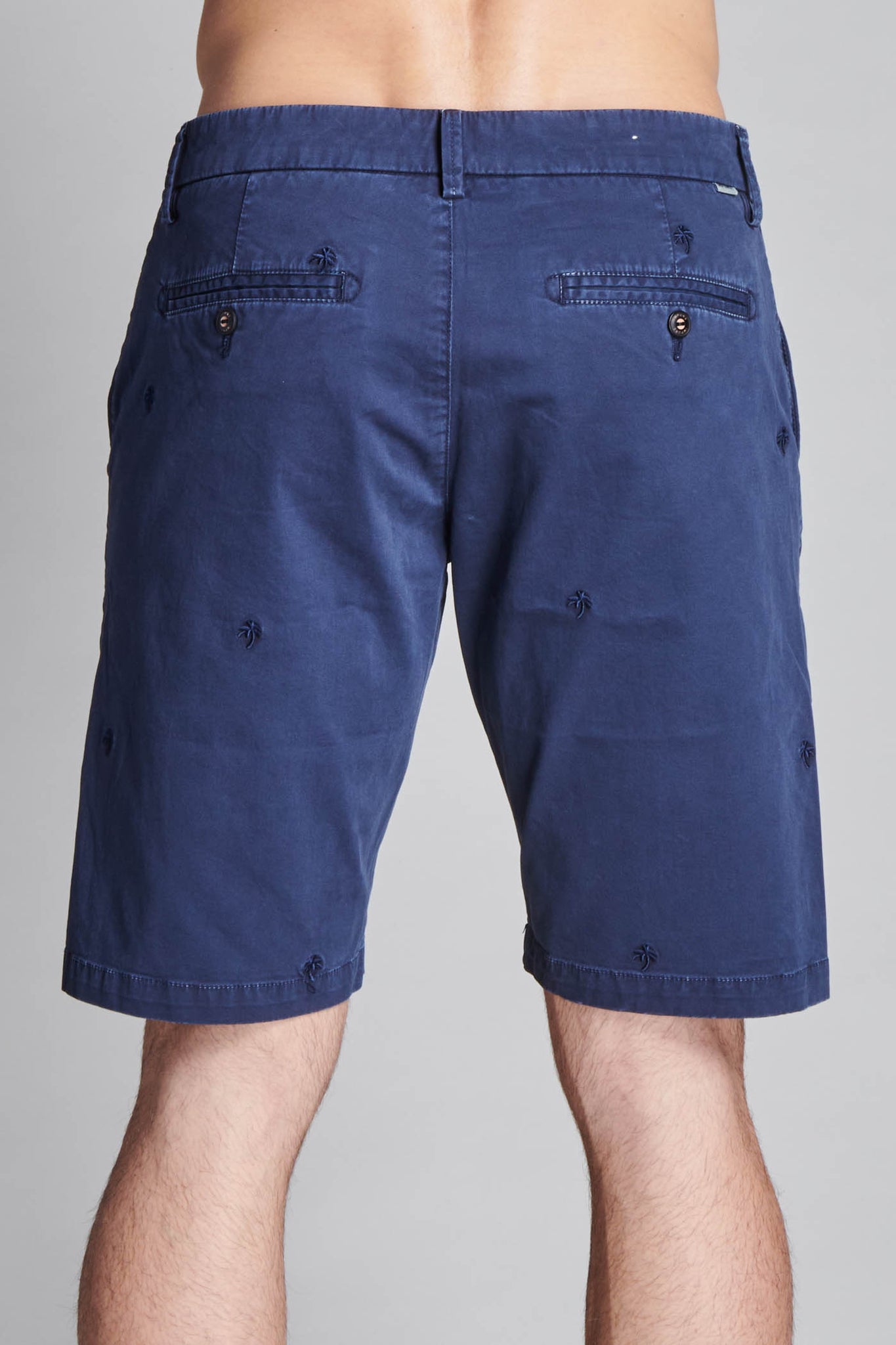 BERMUDA TWIIL STRETCH CON RICAMO