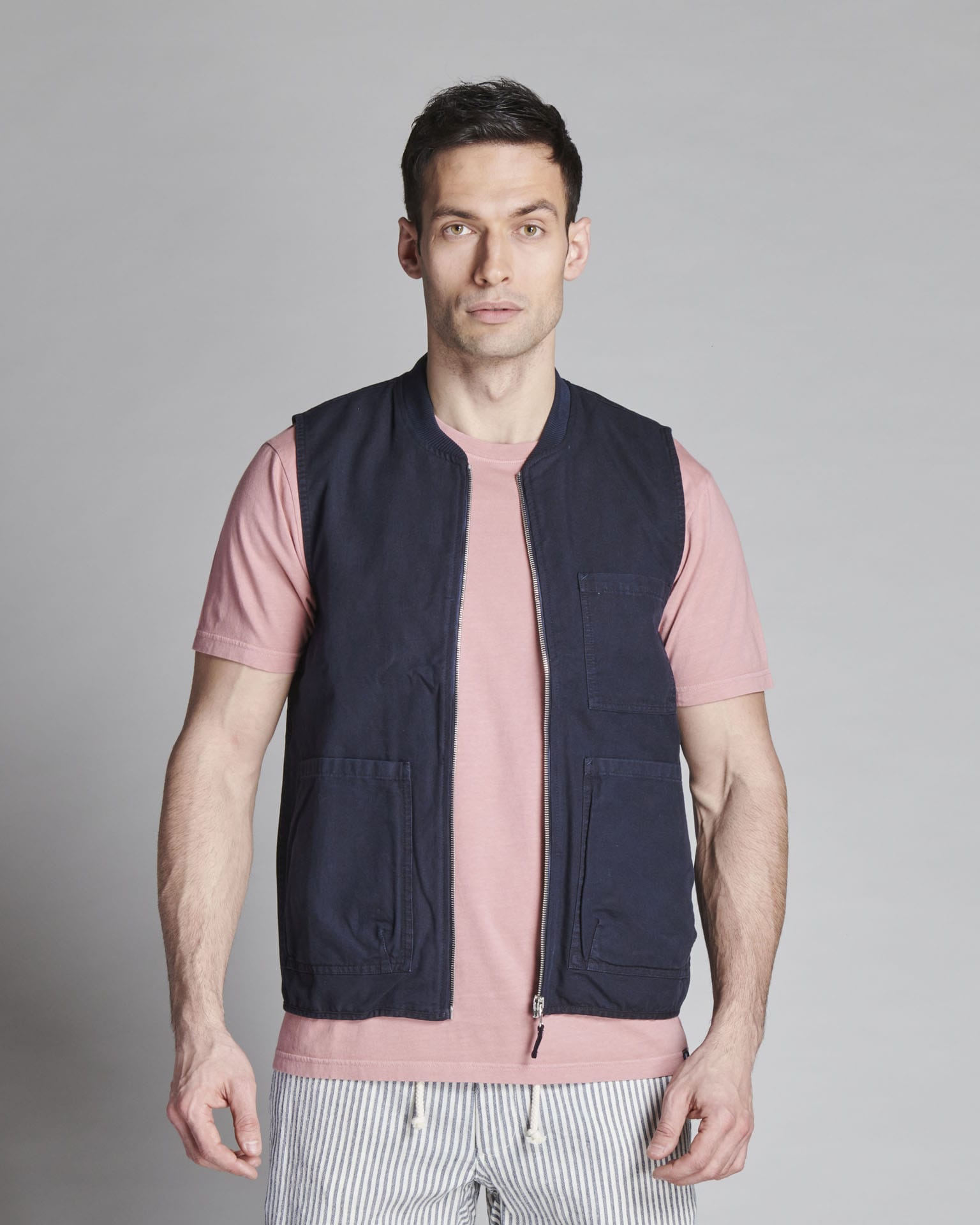 GILET COLLETTO BASEBALL