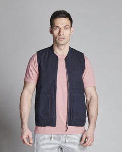 GILET COLLETTO BASEBALL