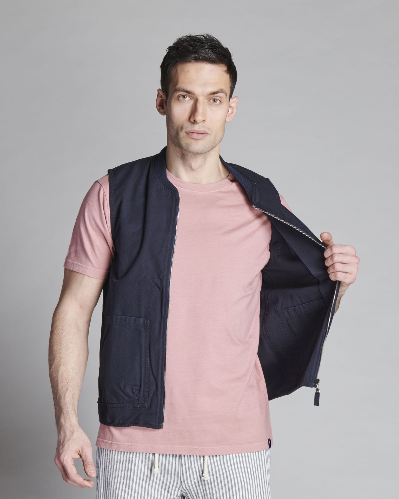 GILET COLLETTO BASEBALL