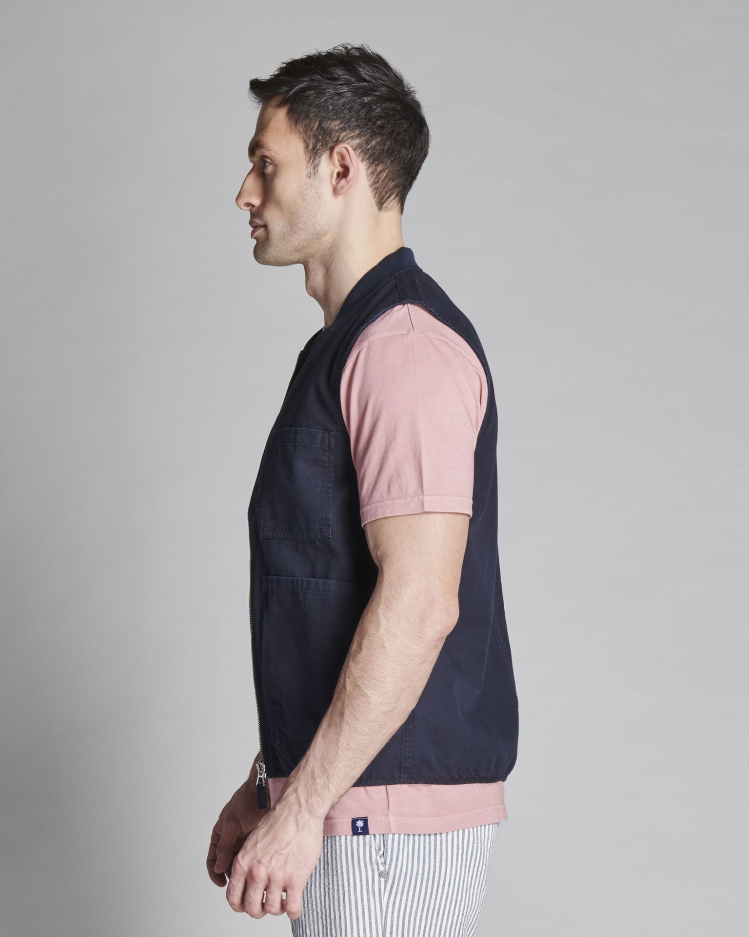 GILET COLLETTO BASEBALL
