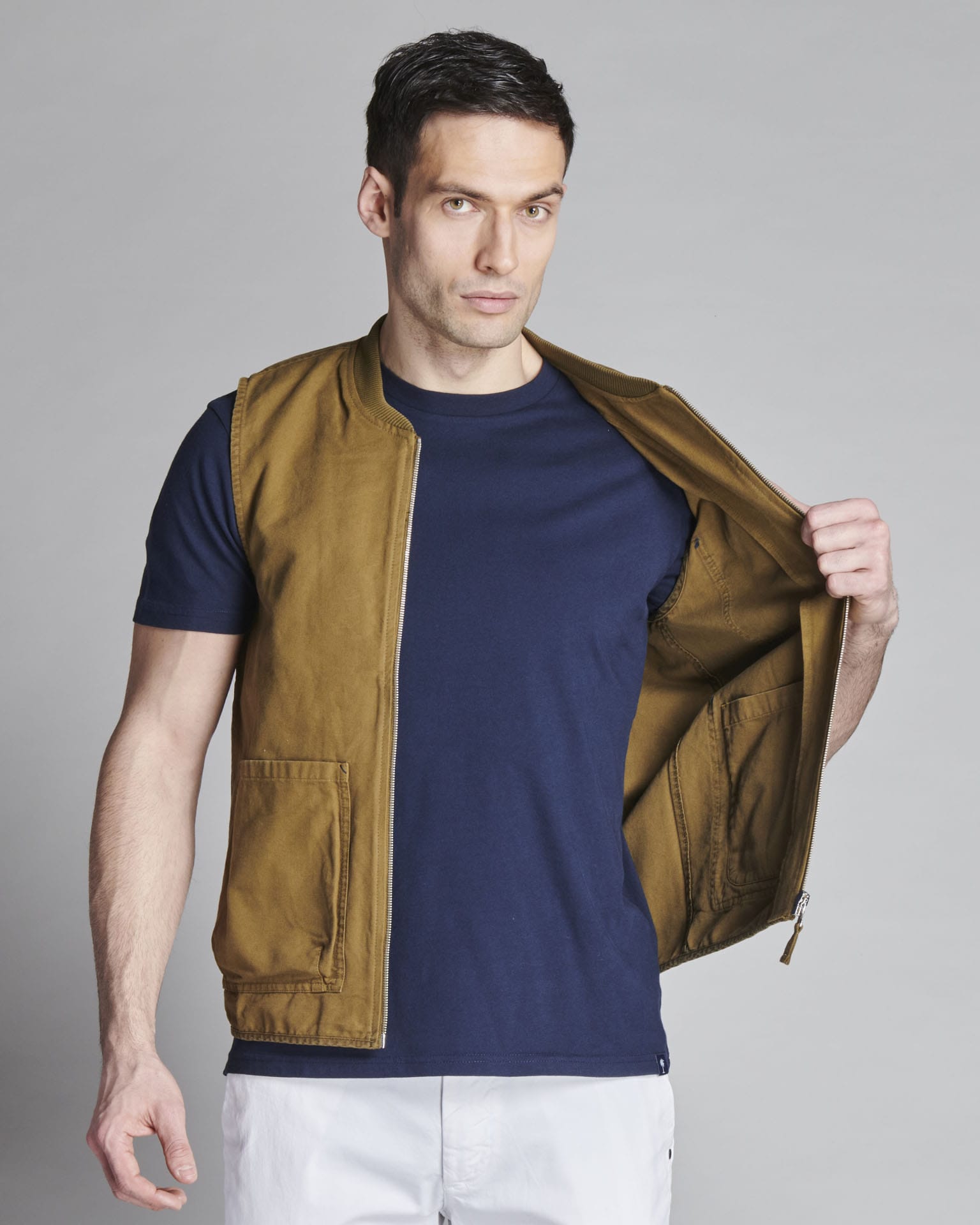 GILET COLLETTO BASEBALL