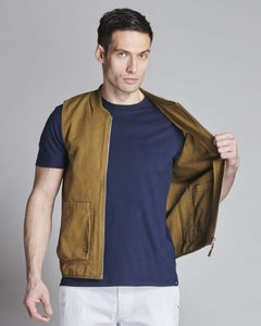 GILET COLLETTO BASEBALL