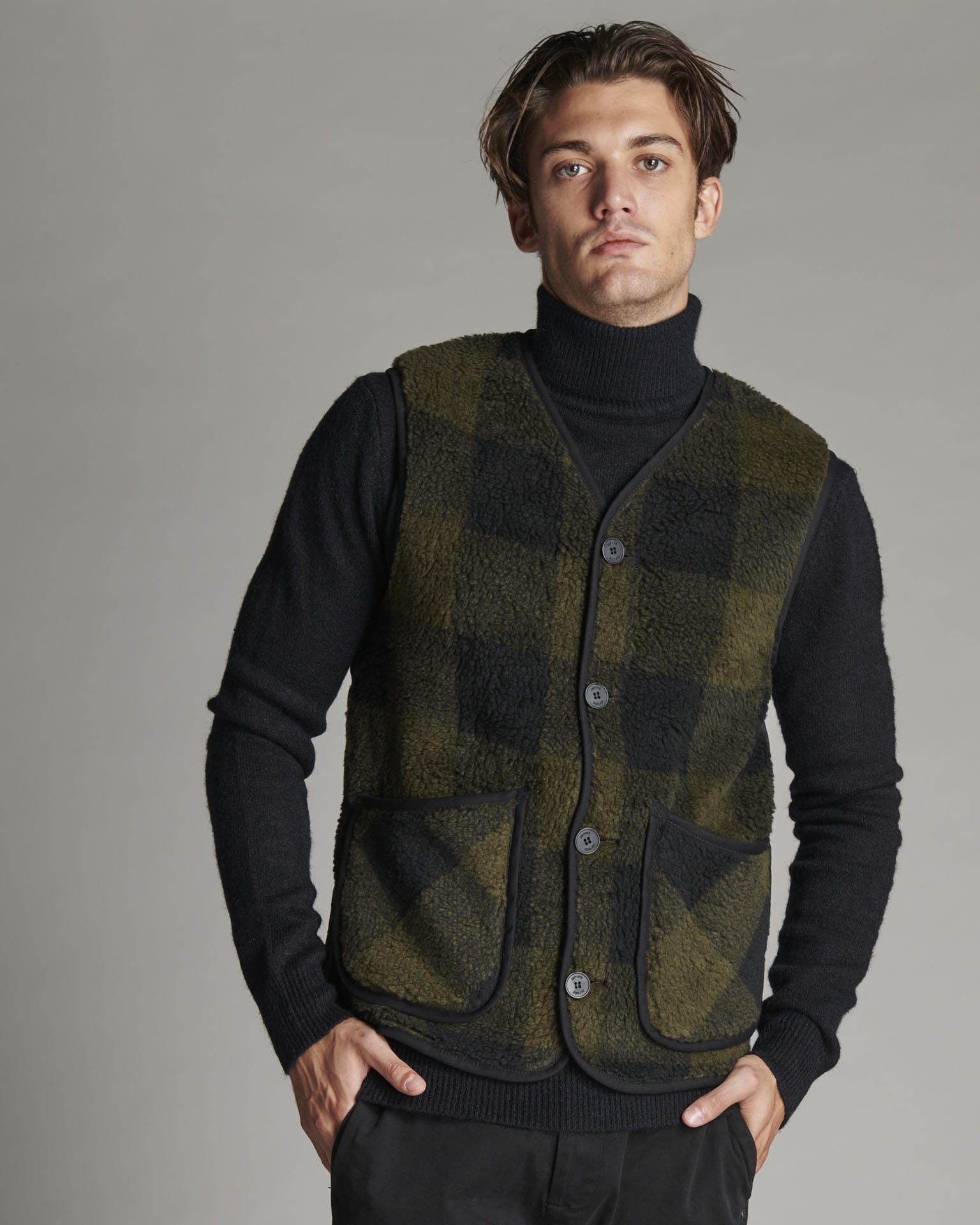 FRONTE IN TEDDY E RETRO  IMBOTTITURA