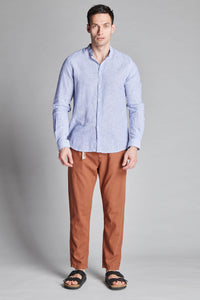 CAMICIA TESSUTO MISTO LINO