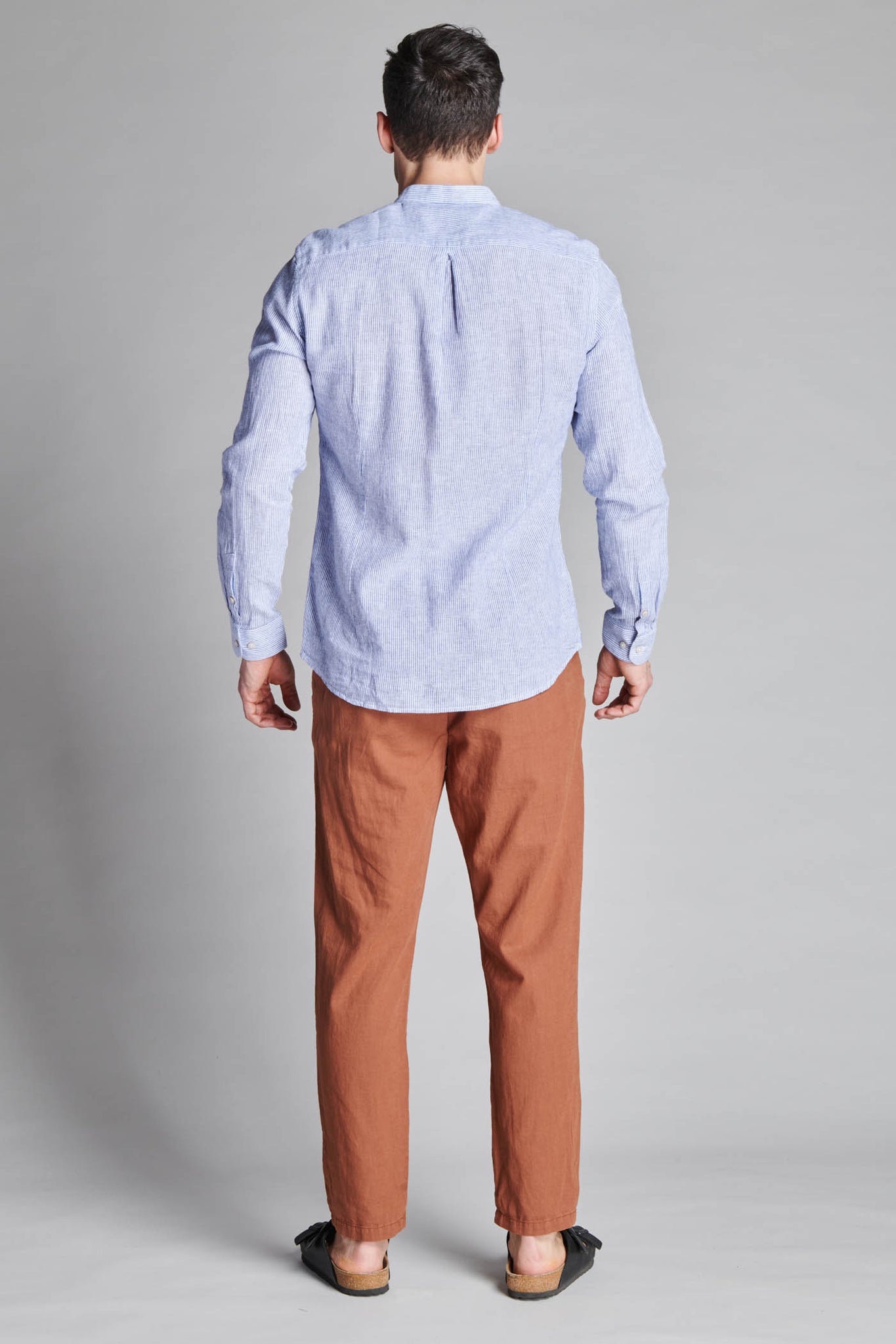 CAMICIA TESSUTO MISTO LINO