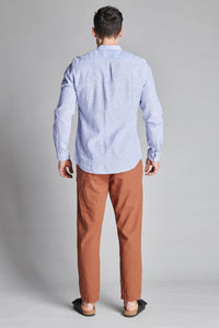 CAMICIA TESSUTO MISTO LINO