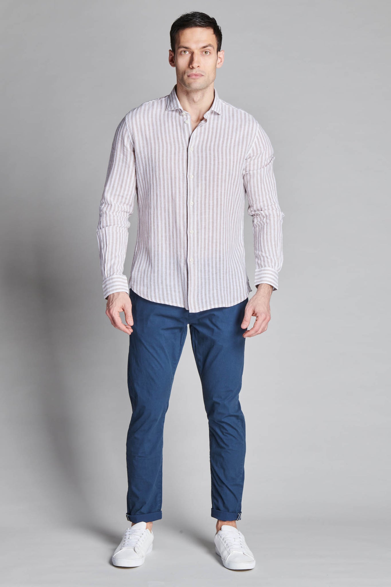CAMICIA TESSUTO MISTO LINO
