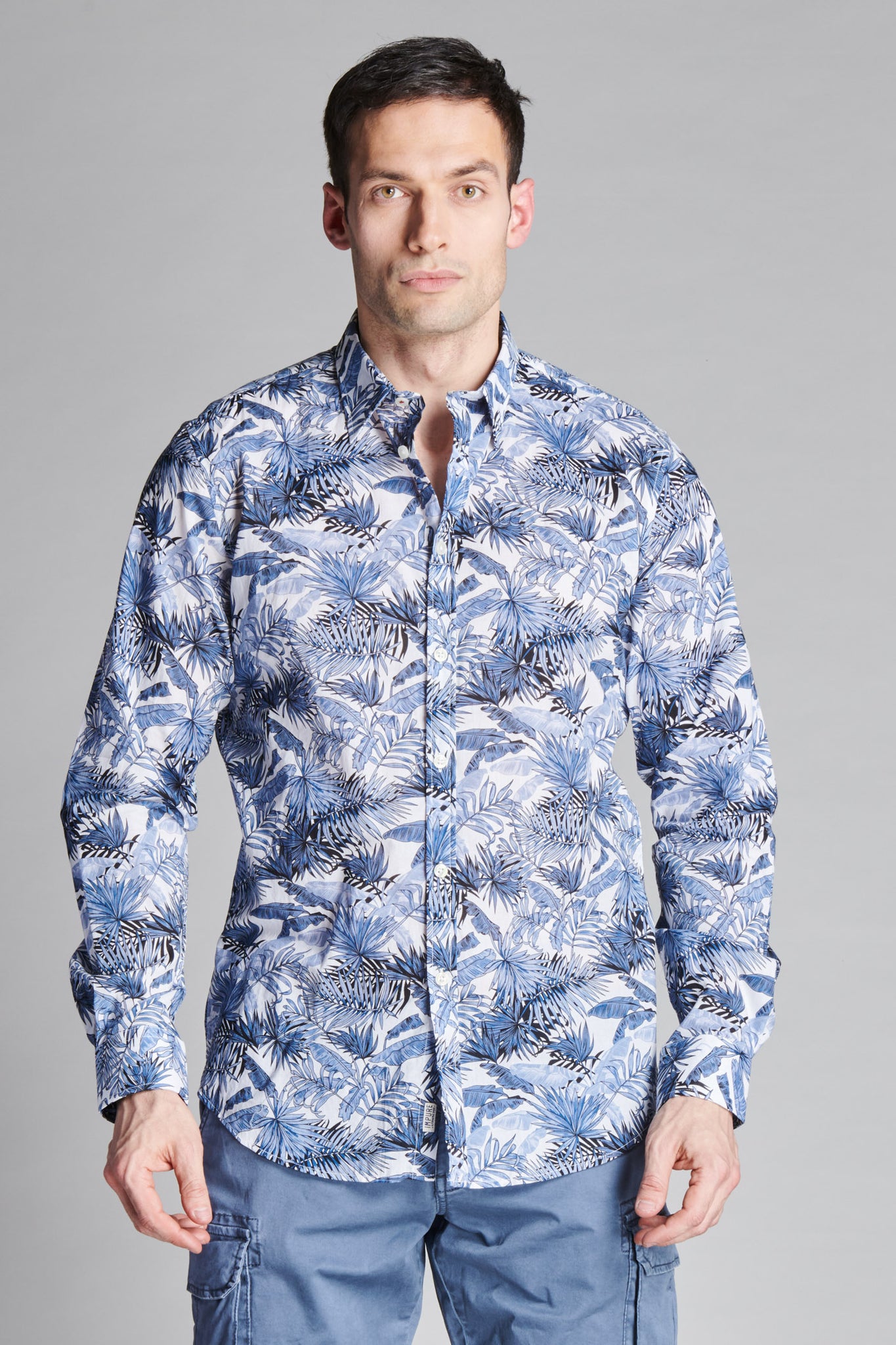 CAMICIA TESSUTO 100% COTONE STAMPATO