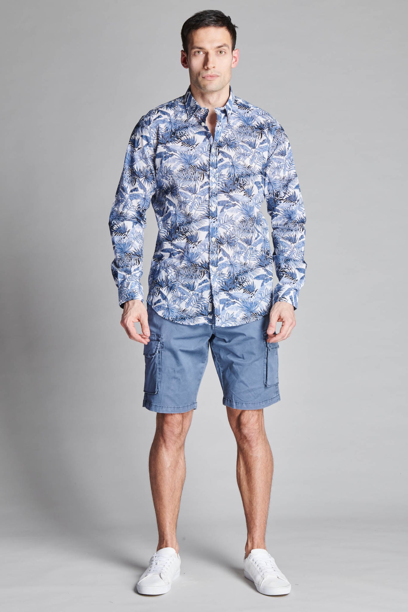CAMICIA TESSUTO 100% COTONE STAMPATO