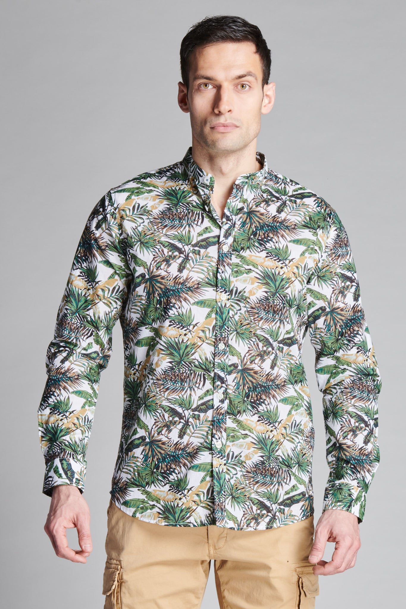 CAMICIA TESSUTO 100% COTONE STAMPATO