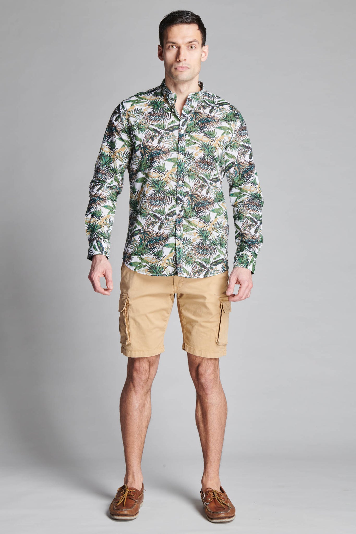 CAMICIA TESSUTO 100% COTONE STAMPATO