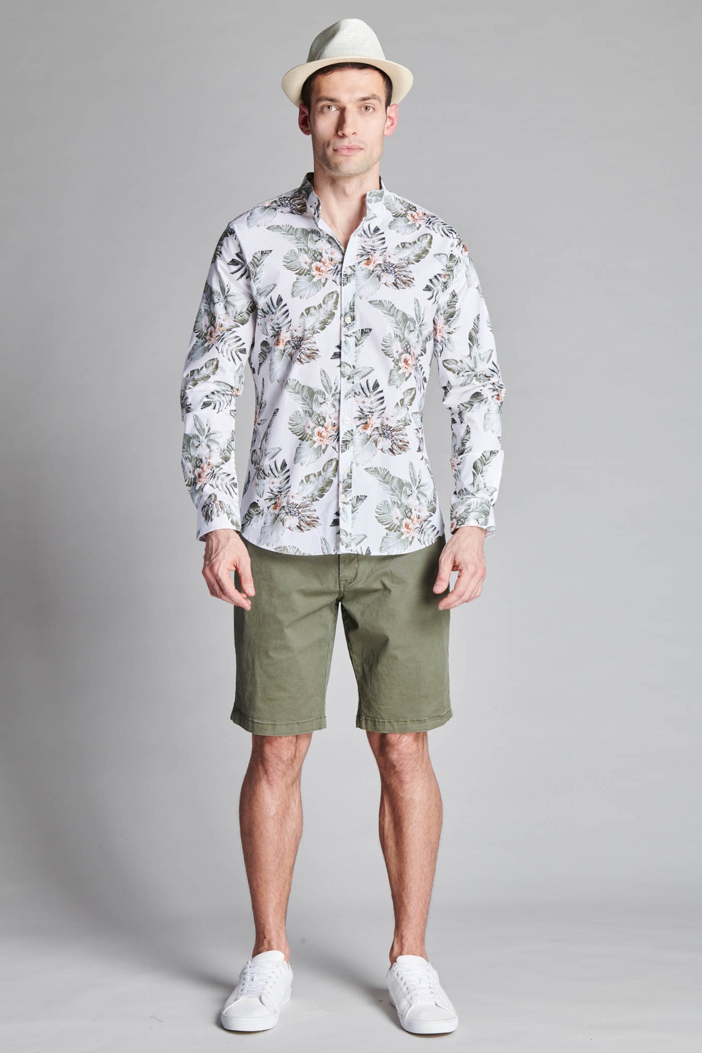 CAMICIA TESSUTO 100% COTONE STAMPATO