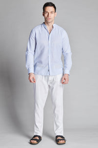 CAMICIA TESSUTO 100% COTONE SEERSUCKER