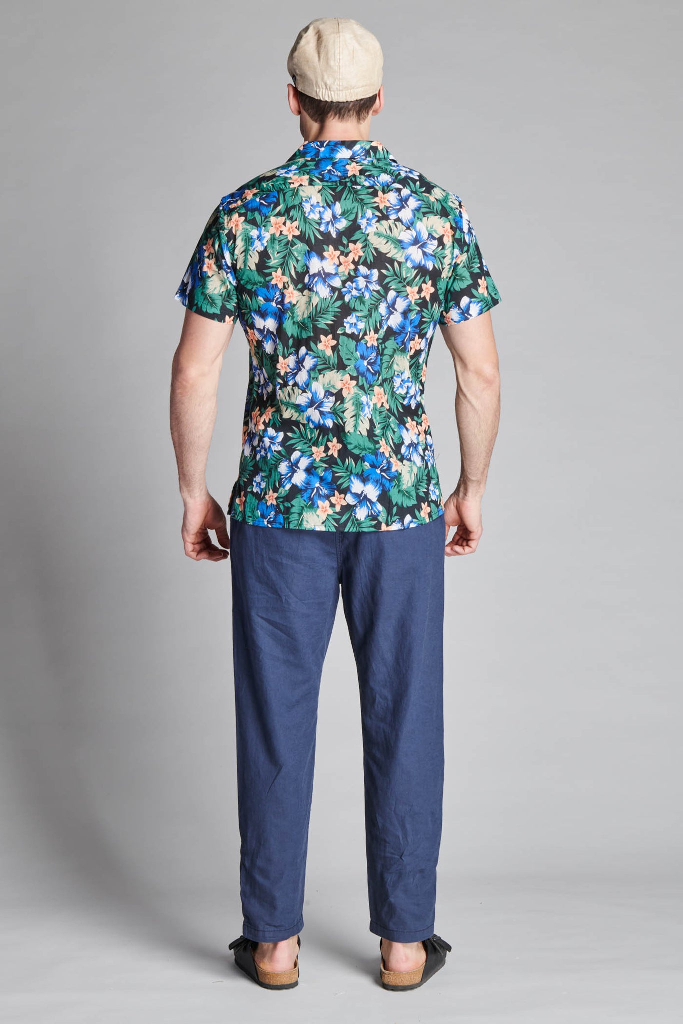 CAMICIA HAWAIIAN MANICHE CORTE