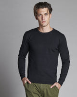 SWL1253 VISCOSE BLEND ROUND NECK SWEATER