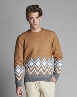 PULLOVER JACQUARD ROMBI