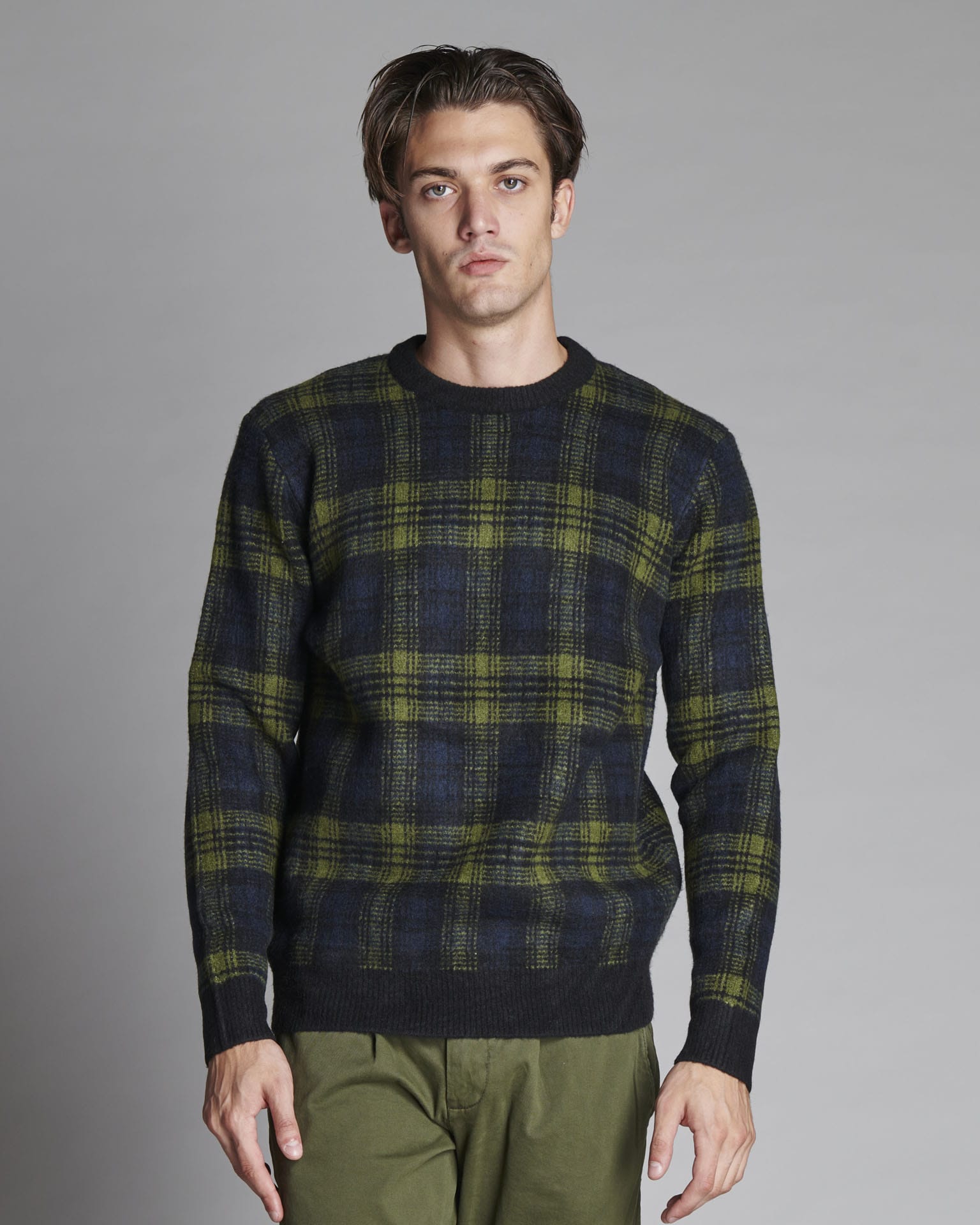 PULLOVER JACQUARD CHECK