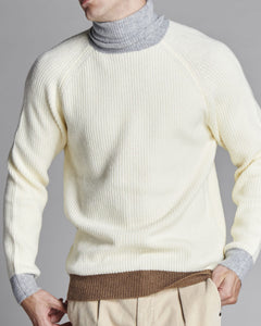 PULLOVER COLLO ALTO COSTA INGLESE