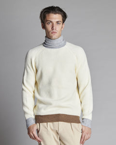 PULLOVER COLLO ALTO COSTA INGLESE