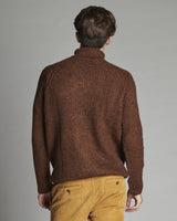 ENGLISH RIB TURTLENECK PULLOVER