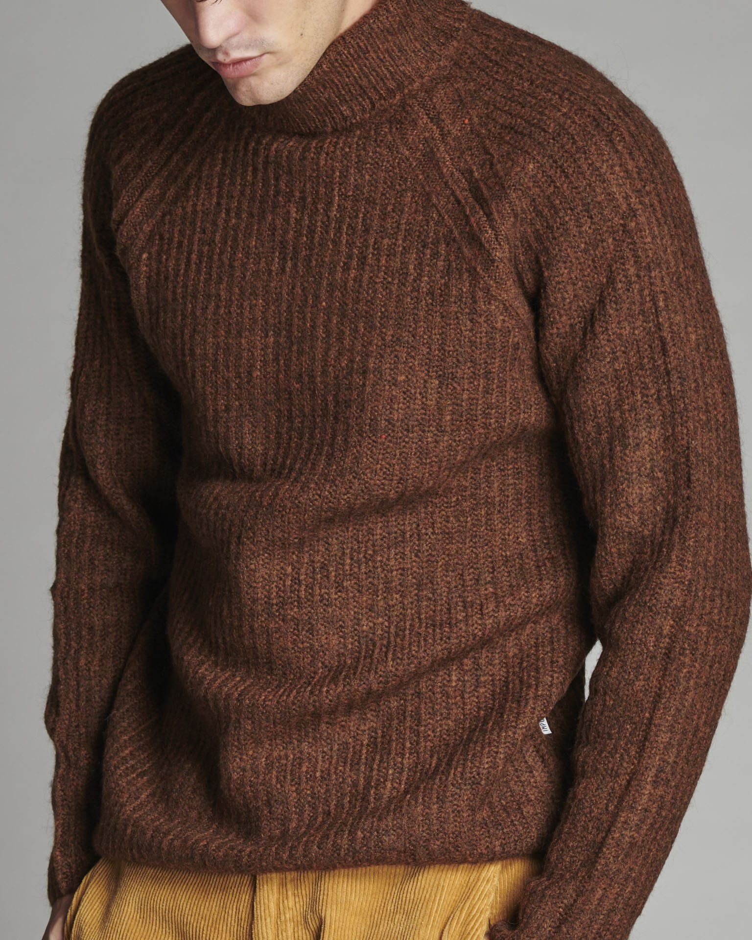 PULLOVER COLLO ALTO COSTA INGLESE