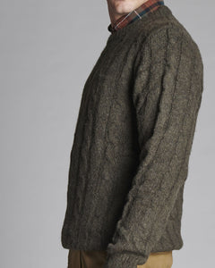 SWL2213 PULLOVER STRUTTURA A TRECCE